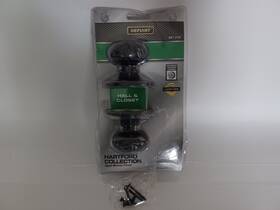887-218 Defiant Tgx730b Hartford Aged Bronze Hall/closet Passage Door Knob