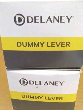 Delaney 694036155058 Dummy Cira Levers In Satin Nickel Open Boxes New Lot Of 2