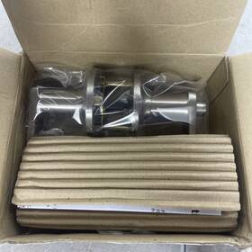 502tp-mo-r Delaney D22520p Milton Privacy Door Lever Set - Nickel