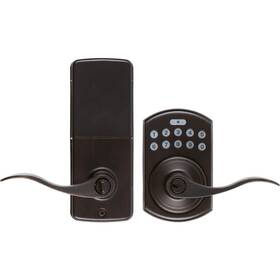 311805 Delaney Hardware Lp250 Tuscany Bronze Digital Keypad Entry Door Lever