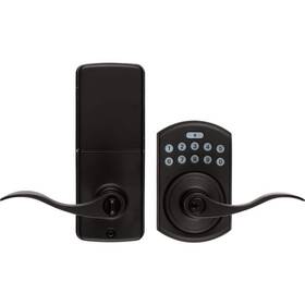 311809 Delaney Hardware Lp250 Black Digital Keypad Entry Door Lever