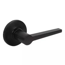 Delaney Hardware 313047523525 Tulina Black Dummy Door Lever