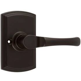 365204 Delaney Hardware Dummy Door Lever Metal Rustic Black Residential For Use On Inactive Doors Only