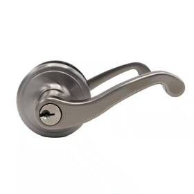 Delaney Hardware 445003741728 Satin Nickel Grade 2 Enson Entry Lever