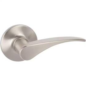 Delaney Hardware 445039535568 Contemporary Dayton Satin Nickel Right-handed Dummy Door Lever