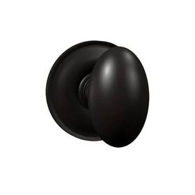 905-6 Delaney Hardware 694036000068 Bravura Oxford Passage Hall/closet Knob Black With Round Trim