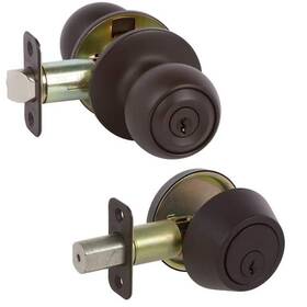 Delaney Hardware 694036130079 Classic Style Oil Rubbed Bronze Round Shape Entry Door Knob