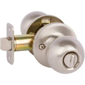 Delaney Hardware 694036210214 Fairfield Classic Style Nickel Round Shape Bed/bath Door Knob