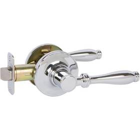 Delaney Hardware 694036336167 Callan Silona Polished Chrome Hall/closet Door Handle