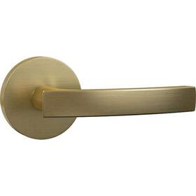 Delaney Hardware 694036940364 Bravura Solid Brass Satin Privacy Bed/bath Door Lever