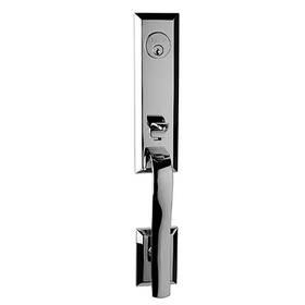Delaney Hardware 726084084377 Bravura 971 Austin Entry Door Handleset With Knob Interior In Polished Chrome Fi