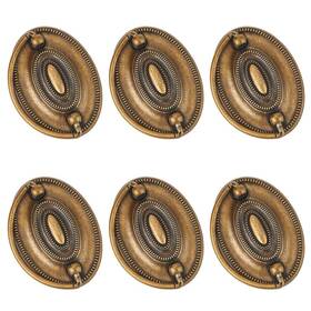 Find-wh0126-318ab-us28 Delorigin 6pcs Furniture Dresser Pull Brass Drop Swing Handles Hardware Vintage Drawer