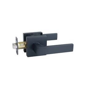 582395 Design House 044321013806 Karsen Modern Passage Hall And Closet Door Lever Matte Black