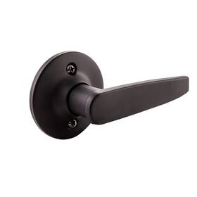 779124 Design House 044321025755 Delavan Dummy Door Lever Matte Black