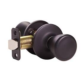 Design House 044321026011 Tulip Passage Door Knob In Matte Black