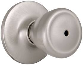 781906 Design House 044321781903 Tulip Privacy Bed And Bath Door Knob Satin Nickel