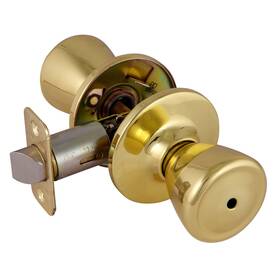 782748 Design House 044321782740 Tulip Privacy Bed And Bath Door Knob Polished Brass 1 Count Pack Of