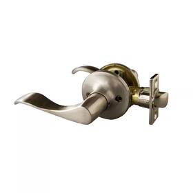 Design House 313018566575 Stratford Satin Nickel Passage Hall/closet Door Handle With Universal 6-way Latc