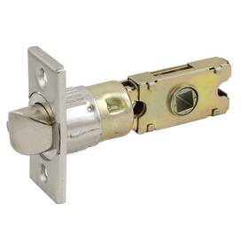 Design House 582189 Satin Nickel Universal 6-way Replacement Square Spindle Entry Door Latch