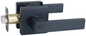 582379 Design House Karsen Single Cylinder Keyed Entry Door Lever - Black