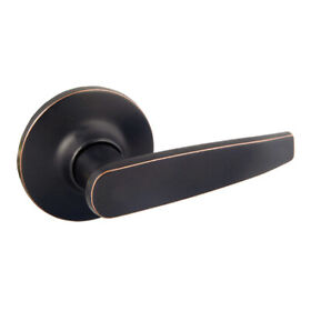 702365 Design House Delavan Oil-rubbed Bronze Dummy Door Lever
