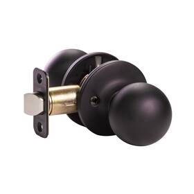 779090 Design House Ball Series Passage Door Knob Set - Black