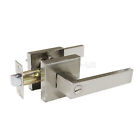 Dl01-02-03sn Probrico Brushed Nickel Door Handles Privacy Passage Interior Bedroom Knob