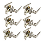 Dl815snbk-us6pack Probrico Privacy Interior Door Lever Bed Bath Handle 718399813476