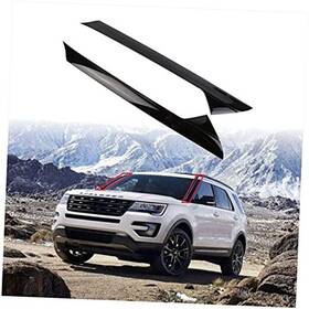 Blst-0001 Dolksn A-pillar Front Molding Windshield Outer Trim With Side Tape Fit Left Right