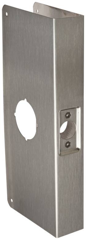 12-cw Don-jo Cw12s 22 Gauge Stainless Steel Classic Wrap-around Plate Satin Stainl