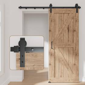 Pdgd8 Donyoung 8ft Sliding Barn Door Hardware Kit Upgraded Screw Fixation Modular