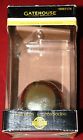 0097174 Door Brass - Nib Pvd Gatehouse Bright Knob Solid Inactive