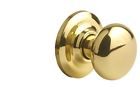 80cb-dummy Door Polished Cd35063 Knobs 80cb Dummy Yh 6 Dka Brass Knob Yale Cambridge