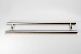 Kt3001-300-25-01 Door Pulls & Handles Modern Entry 12 Inch Brushed Nickel Satin Finish-shower Door-entran
