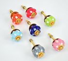 Door Red Colorful Pumpkin Ceramic Set Yellow Pink Green Cabi Cupboard 6 Blue