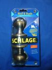 P513-500 - Door Schlage Bath Brass Bed Knob