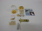 3071bpa Doorknob Krystal Rose Brass 2.5- Touch Passive Love York
