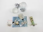 3613cpa Doorknob York Krystal 2.5- Chrome Ball Touch Passive Golf