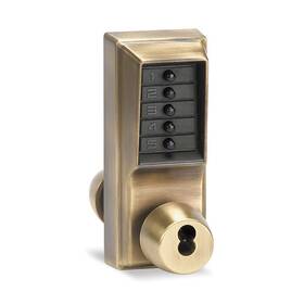 1021b-05-41 Dormakaba - Grade 1 Pushbutton Cylindrical Knob Lock Combination