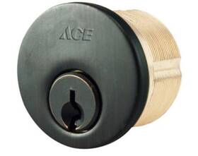 Dots 082901232841 Ace Sc1 Bronze Mortise Cylinder Keyed Alike