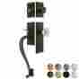 Dse06 Shatto Interiors Solid Brass Deadbolt Thumblatch Entry Door Set 5 Finishes New
