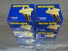 F170geo619 Dummy 4 Georgian Satin Knob Nickel Schlage