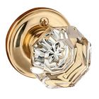 Dyn-1830-id-us3 Dynasty Hardware Classic Rosette Crystal Door Knob Individual 636134553213