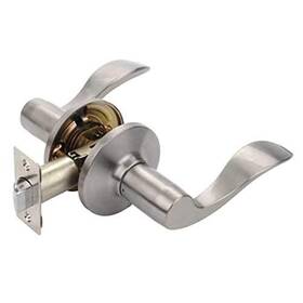 Her-82-us15 Dynasty Hardware 661799231718 Heritage Lever Passage Set Satin Nickel
