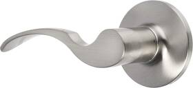 Dynasty Hardware 705353205668 Monterey Collection Door Levers Satin Nickel Dummy - Left Hand