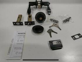 Dynasty Hardware 764560934396 Heritage Front Door Entry Lever Lockset