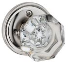 Dynasty Hardware Classic Rosette Crystal Style Door Knob Privacy Bed Bath 636134551752