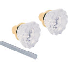2279-l E Gatehouse Passage Door Knob Set Hardware Brass Plated 049793625373