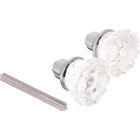 2536-l E Gatehouse Passage Door Knob Finish Set Glass Hardware 049793722799