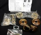 E859082b Pella Heavy Brass Door Set Lot